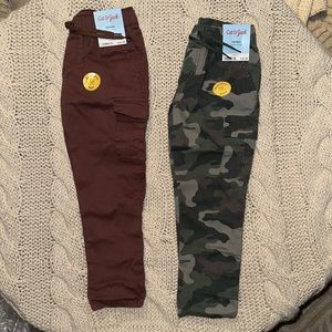 Cat & Jack Boys stretch tapered cargo pants bundle deal !