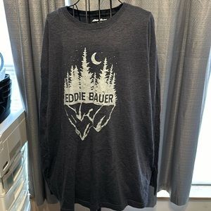 Eddie Bauer Men's Long Sleeve Graphic Tee