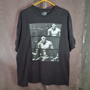 Mohammad Ali The Knockout Neil Barrett Black White Graphic Tee G XL