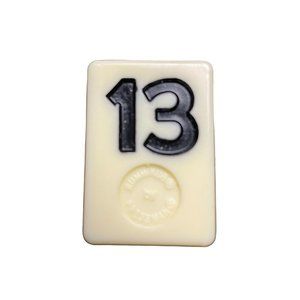 Pressman Rummikub Black 13 Tile Original Replacement Game Piece Smooth Back u