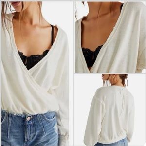 We The Free Wrap top (L)