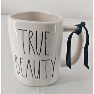 Rae Dunn Disney Cup Mug Beauty and The Beast True Beauty Mug
