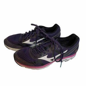 Mizuno Womens Wave Rider 17 410564 8X00 Purple Running Shoes Sneakers Size 8.5