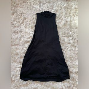 Michael Lauren mock neck sleeveless dress.