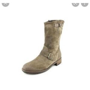 Paul green Suri suede moto boots