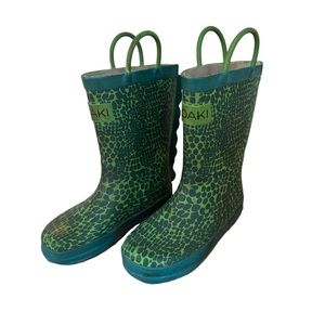 OAKI “Slimy Monster Rain Boots