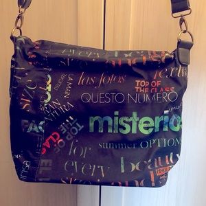 Desigual large handbag with strap