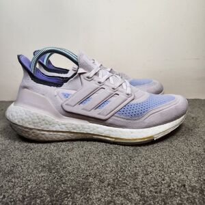 Adidas Ultra Boost 21 Purple Running Shoes Woman's Size 9 S23837