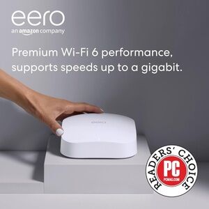 Eero Pro 6 Tri-Band Mesh Wi-Fi 6 System (3 Pack)