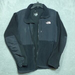 The North Face Denali Fleece Jacket Womens XL Black Long Sleeve FullZip Polartec