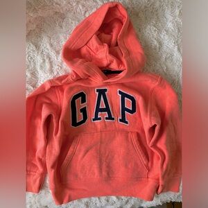 Neon orange GAP hoodie