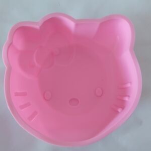 New Sanrio Hello Kitty Silicone Pan Cake Mold Baking Cake Mold Pink