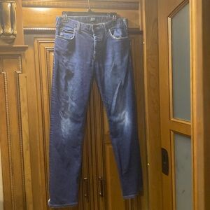 Armani J21 Regular-fit jeans in washed 11.5 oz comfort denim Size 32/32