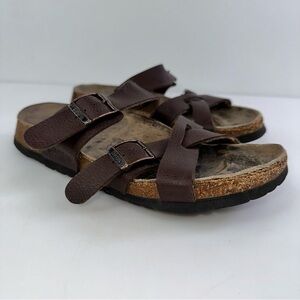Birki’s by Birkenstock Brown Sandal Shoes Size 5
