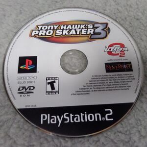 Tony Hawk's Pro Skater 3 for the PlayStation 2 Disc Only