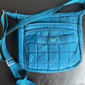 Lug Blue ‘Flutter’ Mini Crossbody Bag