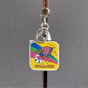 CN742 - Coach Cosmic Rocket Bag Charm