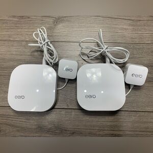Eero 1st Generation Dual Band Wi-Fi Router A010001 Lot of Two