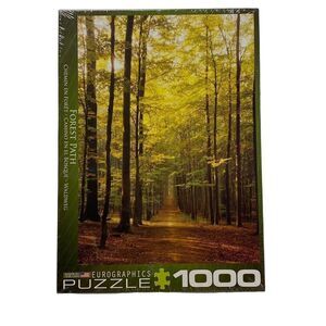 NEW Eurographics 1000 Piece Jigsaw Puzzle Forest Path