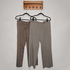 Apt. 9 | Bundle of 2 Dressy Pants Womans 14 Short