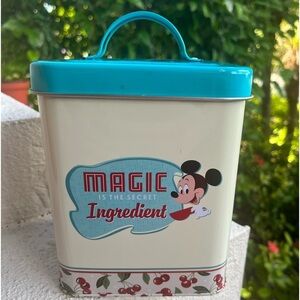 Mickey and Minnie Mouse Retro Kitchen Canister