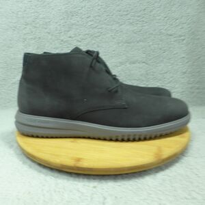 Cole Haan Grand + Chukka Black Nubuck Boots Men's Size 12M C36921