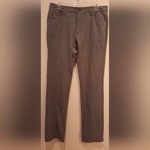 Linksoul Men’s Chino Boardwalker Pants Gray Stretch Golf Size 32x32