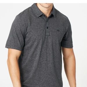 Travis Mathew Men The‎ Zinna Polo Short Sleeve Golf Pickleball Casual Shirt Sz M