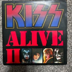 KISS Alive ll Album Vinyl LP Casablanca Records original 1977 Classic Rock