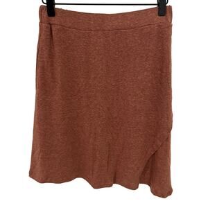 Prana Brown Knee Length Skirt Size XS