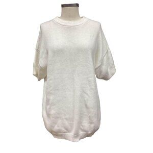 Womens Knit Short Sleeve Shirt