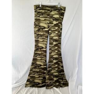 Dolls kill edikted Naomi Camouflage Flare Leggings- Size L