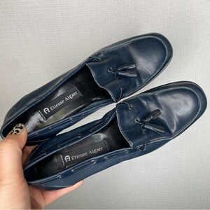 Etienne Aigner | Vintage Blue Slip On Loafers 7.5