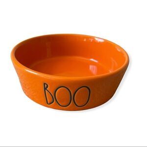 Rae Dunn BOO  Pet Food Bowl