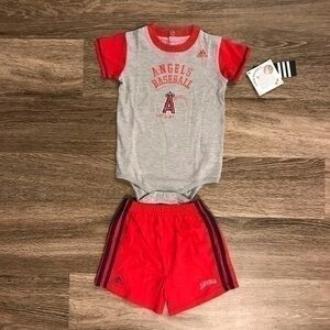 Infant Adidas Matching Set - Angels Baseball