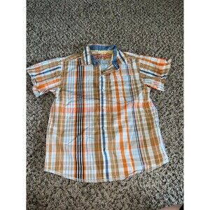 Nautica Boys Button down shirt size 5/6