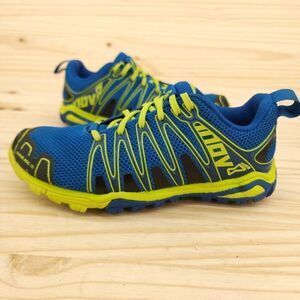 Inov8 Trailroc Women's Trail Running Shoes Sz 4.5 Blue Yellow Sneakers Athletic