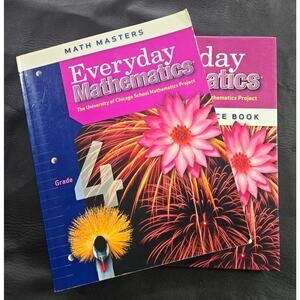 Everyday Mathematics Student Reference Book Workbook Grade 4 Homeschool Teaching