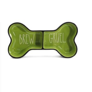Nwt RAE DUNN " Brew and gruel" PET BOWL