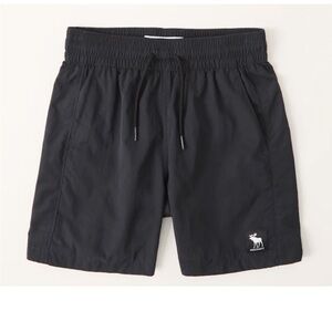 Abercrombie and Fitch Boys Black Shorts