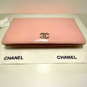 Authentic Chanel Extra large flap wallet