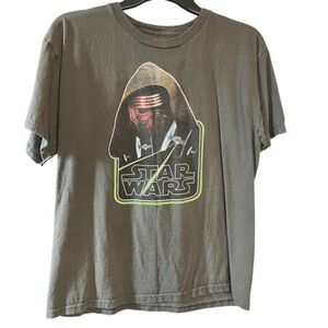 STAR Wars Boys Tee Shirt Size XL Hunter Green