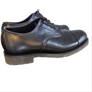New Canada West derby shoes, black, size 10 1/2 D Style 1206
