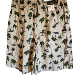 NWT Palm Tree Shorts