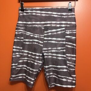 Tie Dyed High-rise Biker Shorts Scorpio Sol Size Medium