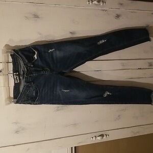 Monkey Ride (Junior) Girls Blue Skinny Jeans Size 1