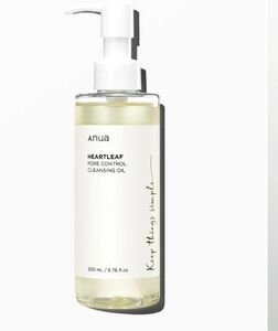 Anua heartleaf pore control cleansing oil 6.76 fl oz