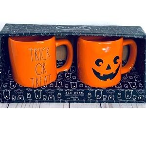 Rae Dunn Trick or Treat Mug Set