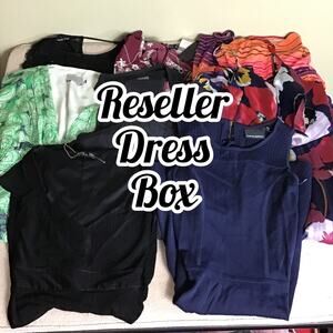 Women’s Reseller Dress Box Size Medium 8 Pieces Pre owned Condition