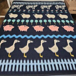 Crown Crafts Vuteks Tekstilana Kocevje Acrylic Blanket Throw Spread Twin 60x80